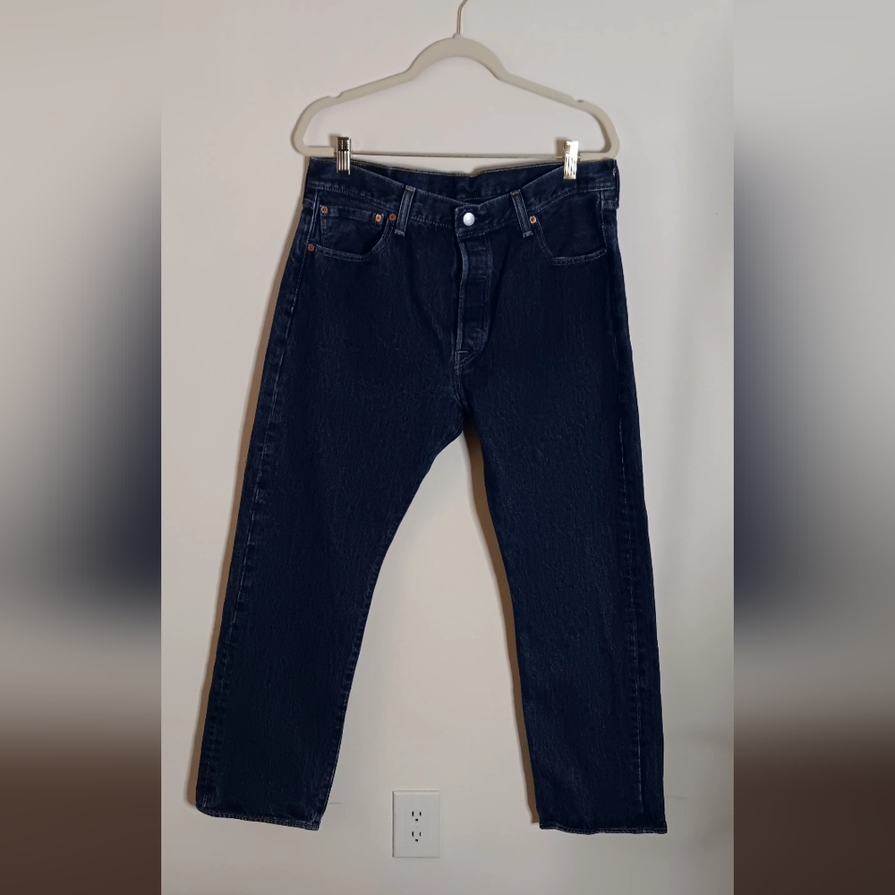 Levi's Blue Bootcut Jeans Sturdy Denim Classic Style